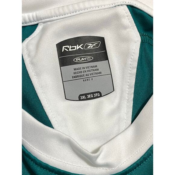 Vtg Maimi Dolphins NFL 90's Old Logo Rebook  Men's 3XL Tall Long Sleeve 35x28 - Picture 7 of 9